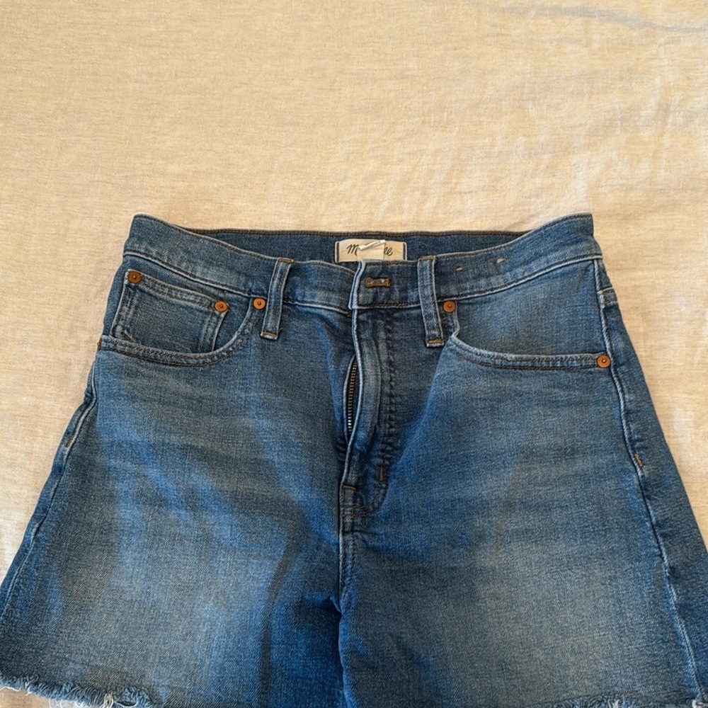 Madewell high rise shorts